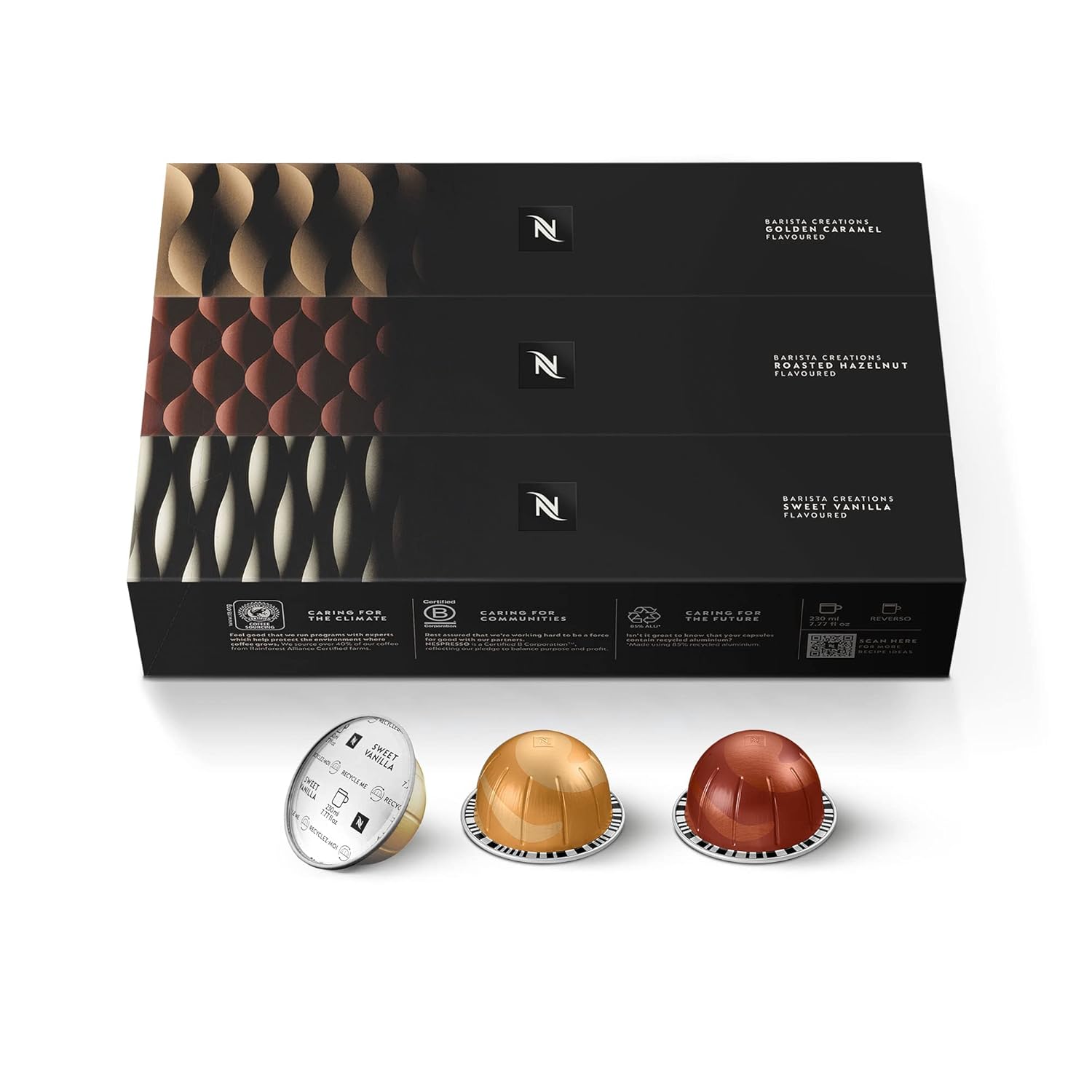 Barista Flavored Nespresso Vertuo Pods- 30 Pack