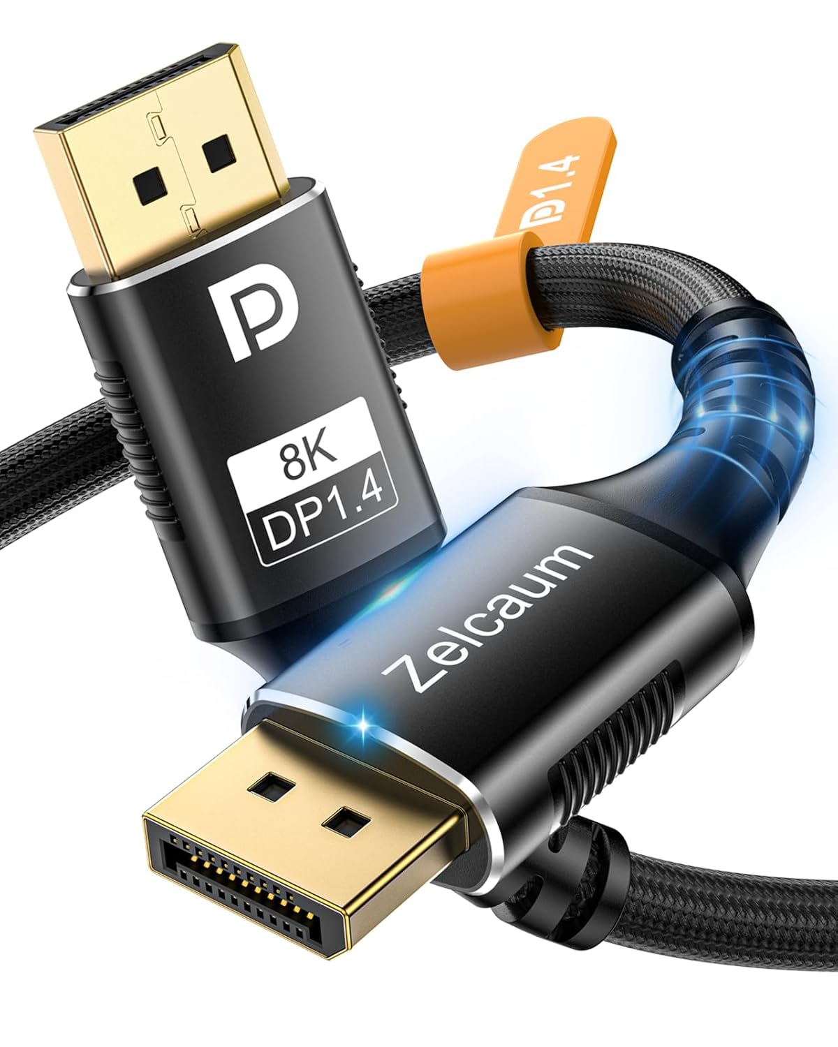 Displayport Cable 1.4 for 8K Gaming and High-Resolution Displays