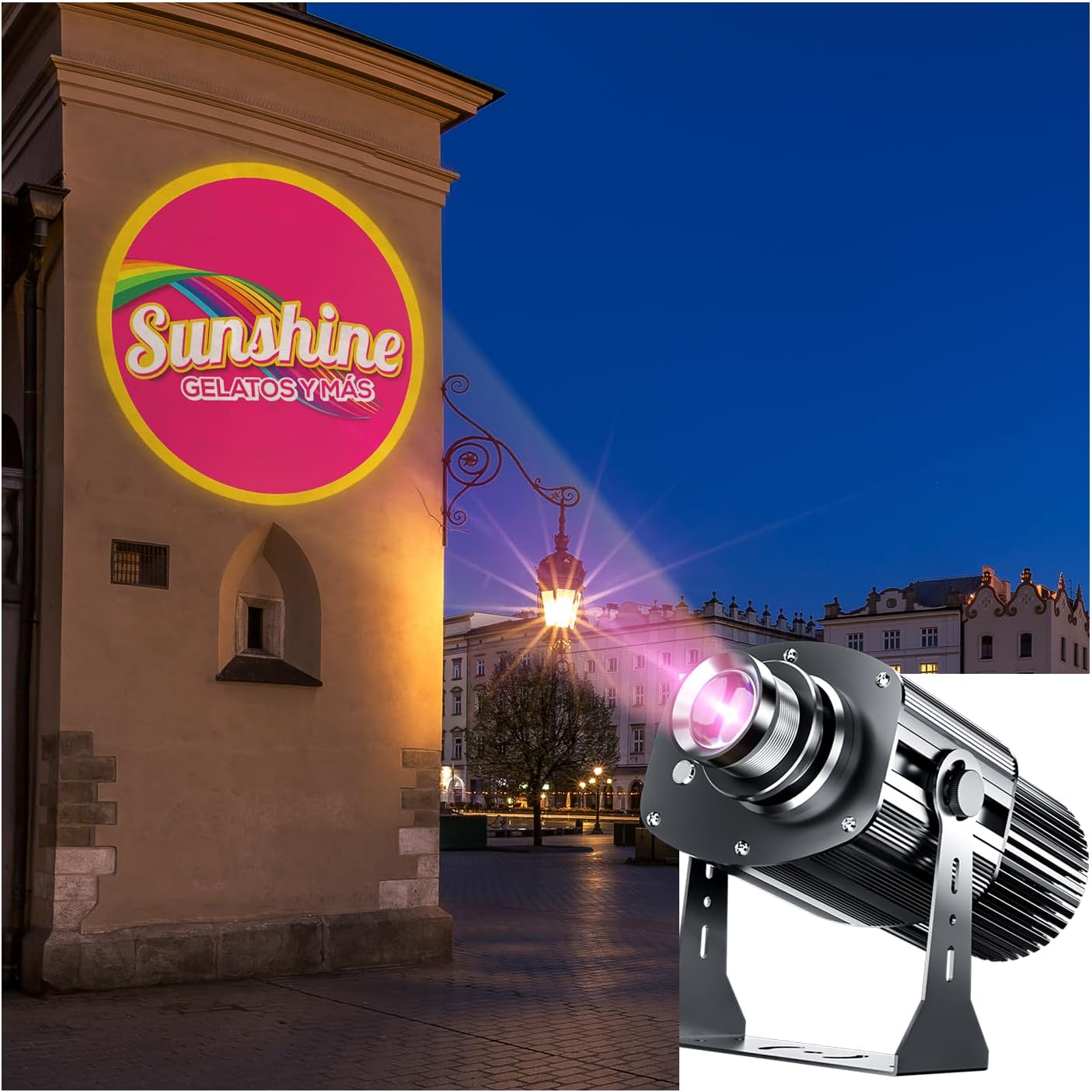 Custom Logo Projector GOBO for Business Indoor and Outdoor Use