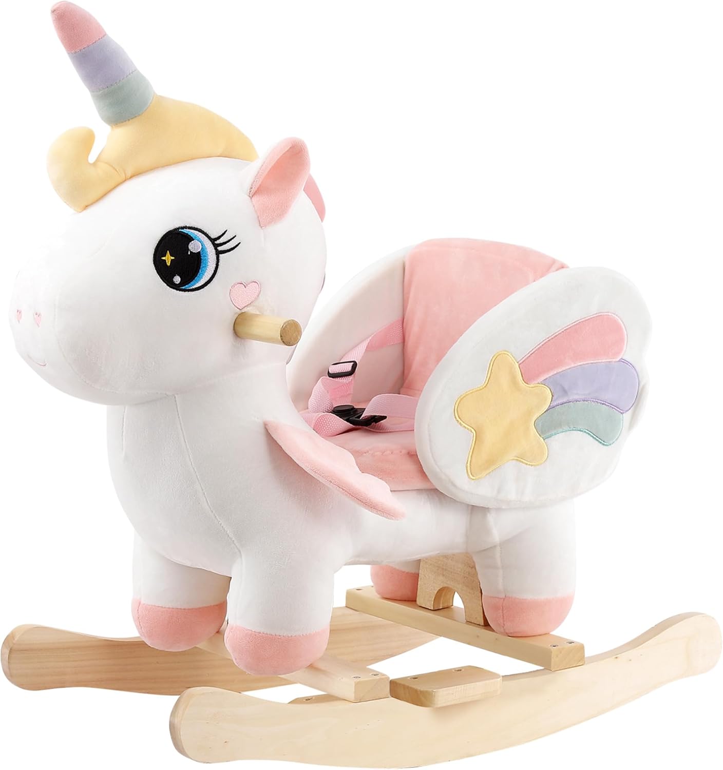 FUNLIO Unicorn Baby Rocking Horse for Toddlers 6 Months to 3 Years