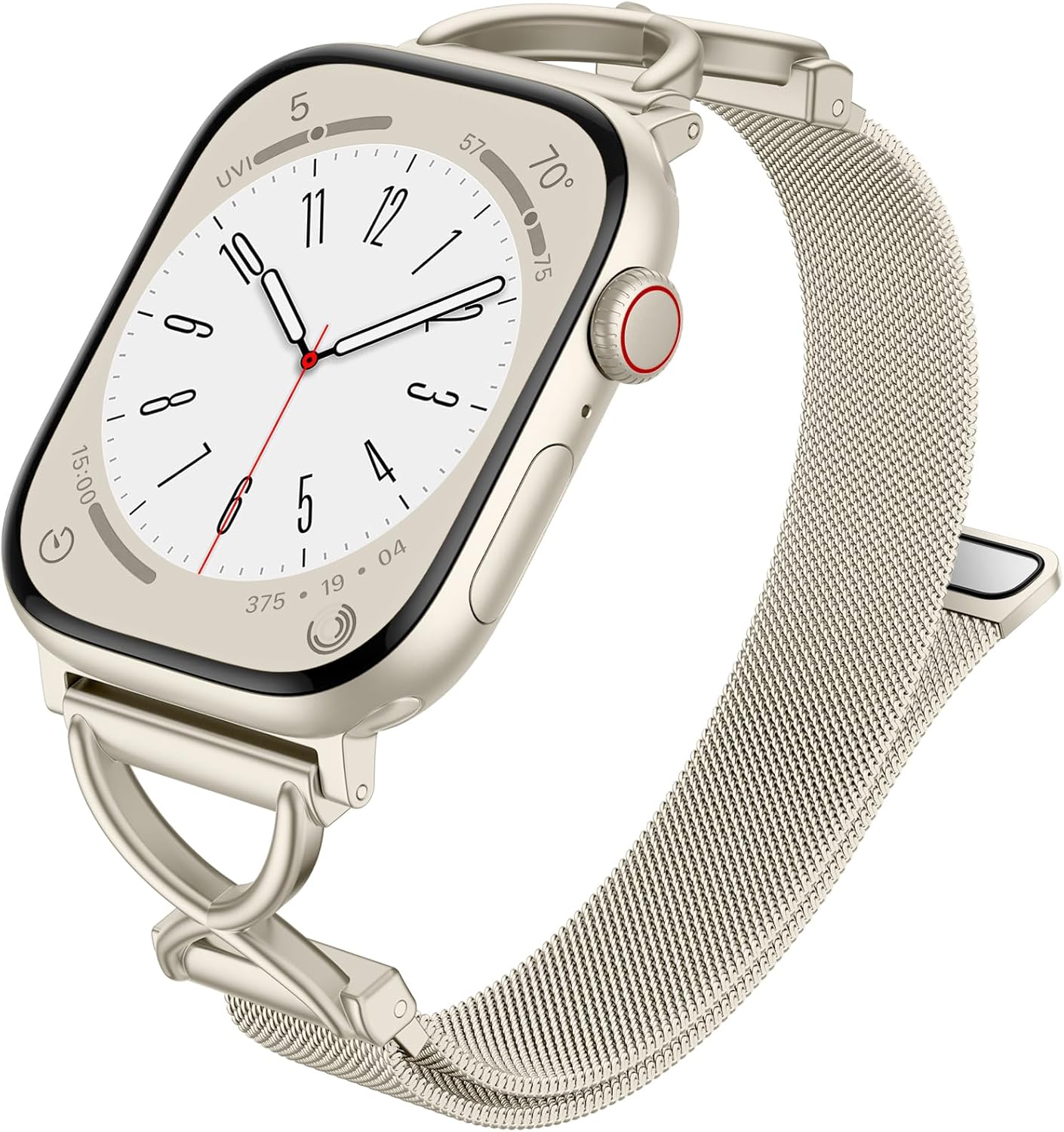 Dirrelo Metal Mesh Band for Apple Watch: Sleek & Secure