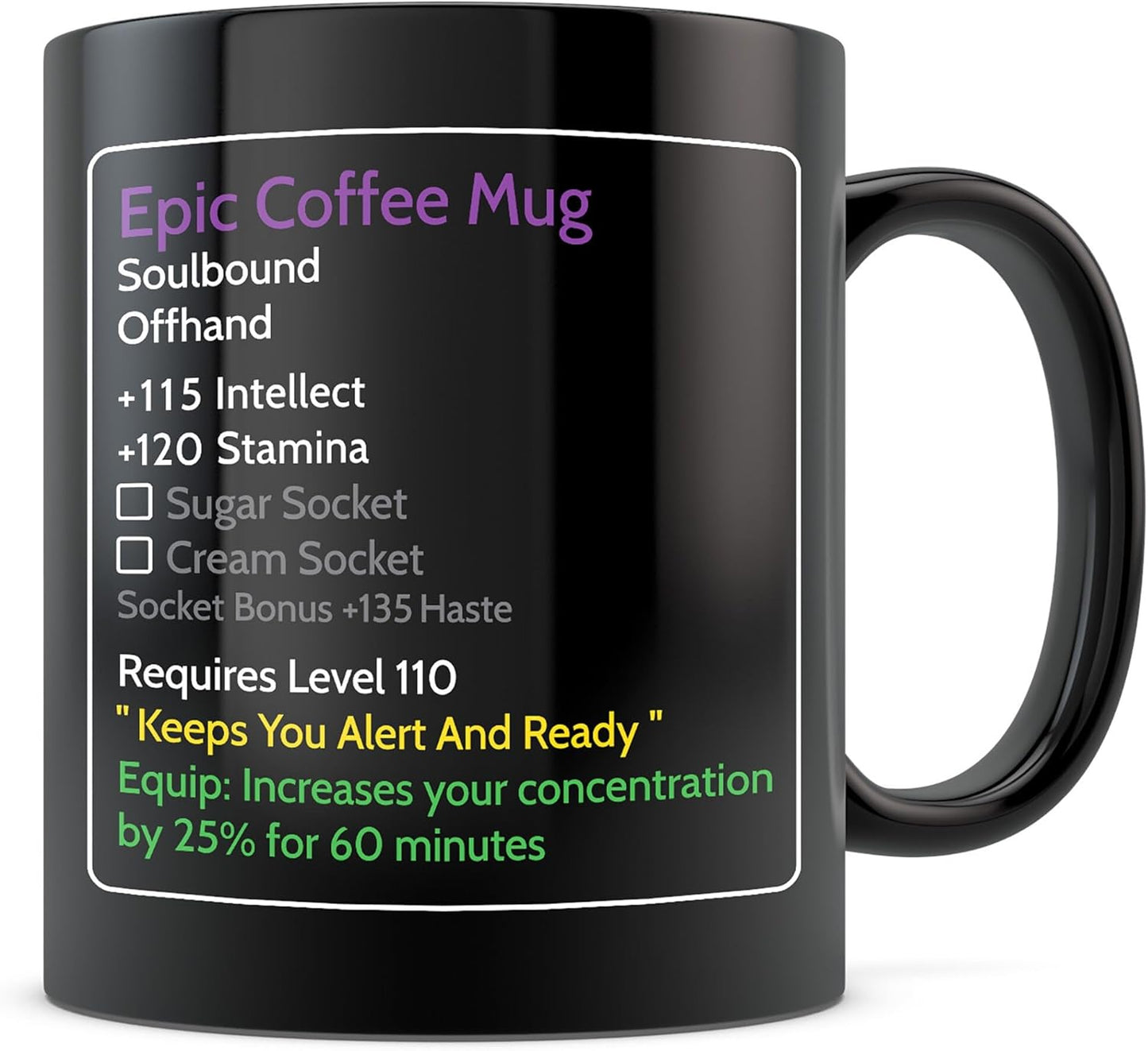 Epic Gaming Level Mug by Canaca