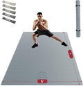 Extra Large Exercise Mat 7ftx5ft to 6ftx12ft - Thick Non-Slip