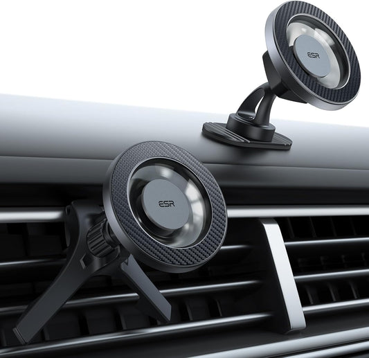 ESR Magnetic Car Mount, Strong Magnets, Black