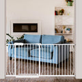 Extra Wide Baby Gate 62.2-66.9 Pressure Mounted - Walk Through Safety