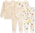 Burt's Bees Baby Girls Pajama Set - 100% Organic Cotton Tee & Pant