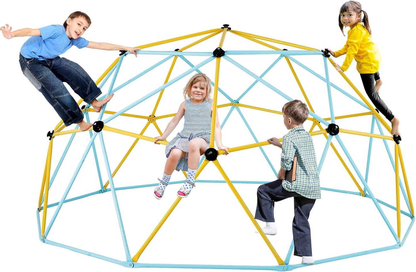 VEVOR Climbing Dome for Kids - 10FT Jungle Gym Play Center