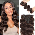 LUMIERE Clip In Hair Extensions 20 in Body Wave - Natural Volume