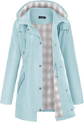 LOMON Women Waterproof Outdoor Hiking Raincoat (Style WDD1)
