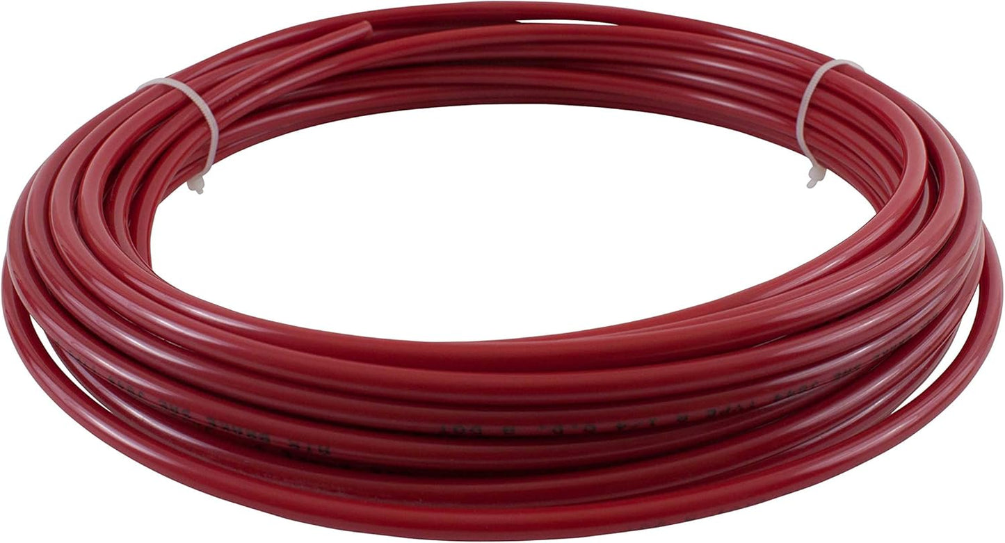 1/2in OD x 100ft Red SAE J844 Nylon Air Brake Tubing Review