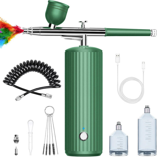 Portable Air Brush Kit for Precision Art