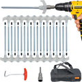 Keovoker 12-Pack Heavy Duty Tent Stakes Set