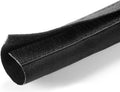 Electriduct 6 in Hook and Loop Nylon Wrap Sleeve - 10 ft Cable