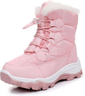Ahannie Boys Girls Snow Boots for Toddlers - Warm & Water-Resistant