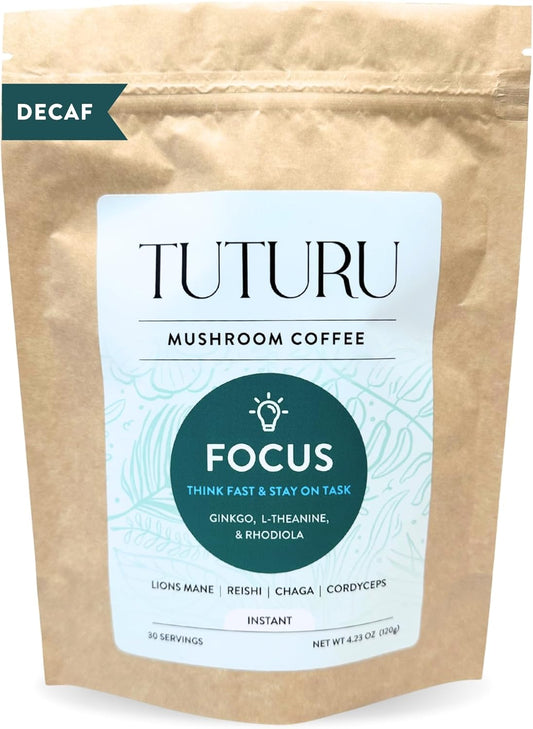 Jitter-Free Decaf Focus Mushroom Coffee