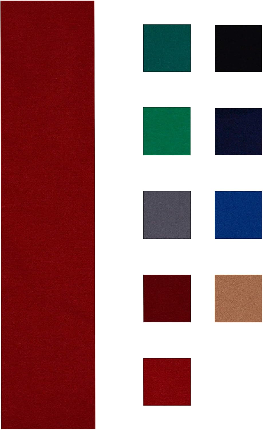 Accuplay 20 oz Pre Cut Pool Table Felt for 7, 8, or 9 Foot
