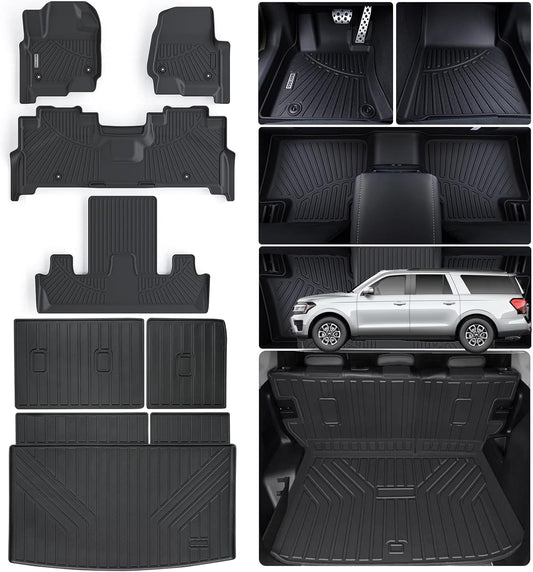 Custom Fit Floor Mats for Ford Expedition MAX 2018-2024 Models