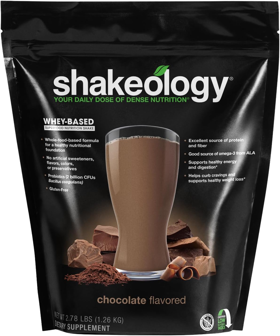 Shakeology Superfood Protein Powder - Boosts Weight Loss & Lean Muscle - Chocolate