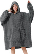 FestiCorp Oversized Blanket Hoodie for Adults - Ultra Soft Warm