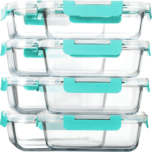 30 Oz Glass Meal Prep Containers for Convenient Food Storage