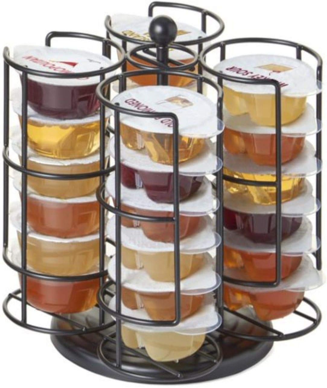 Bartesian Cocktail Capsule Organizer - 360 Spin, Holds 24 Pods!