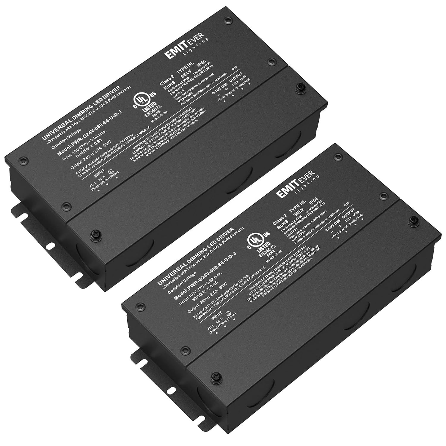 EMITEVER Dimmable Led Driver 60W for Versatile Dimming Needs