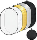 40x60 Inch Oval Photography Light Reflector for Stunning Shots