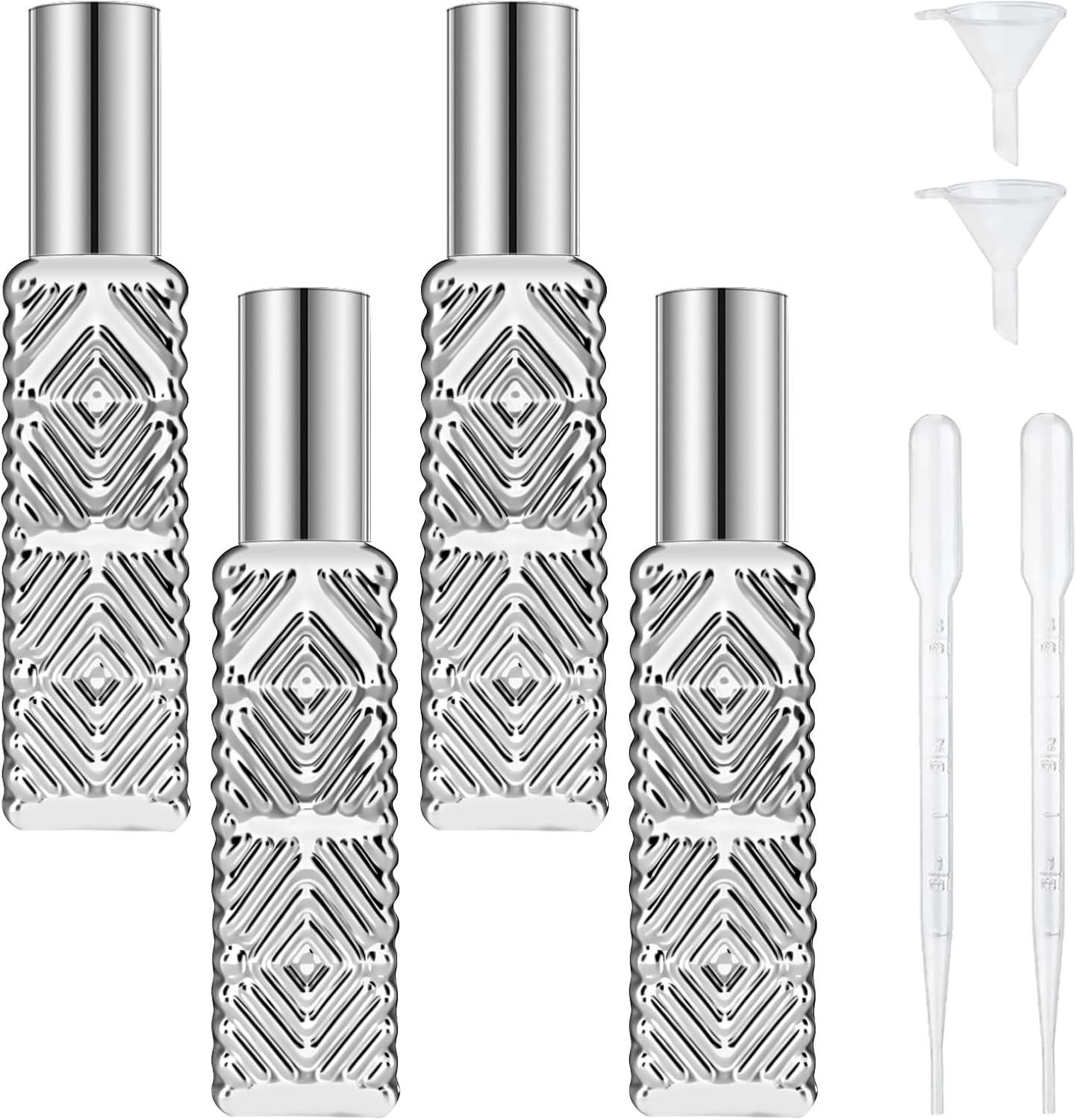 Travel in Style with 15ml Glass Perfume Sprayer Set