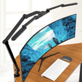 EPABINA 24W Tall LED Desk Lamp - Bright Clamp-On Office Light