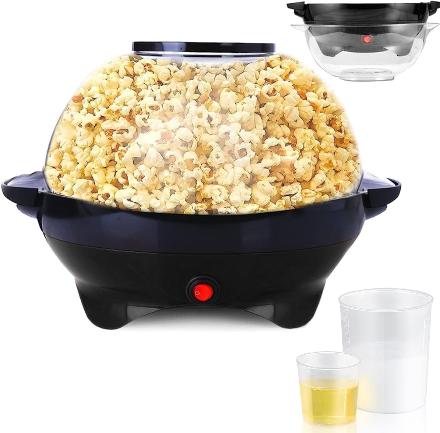 TLGREEN 6 Quart Popcorn Machine - Delicious & Easy Popping!