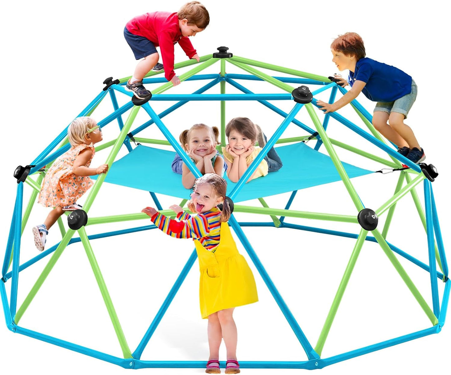 Zupapa Climbing Dome with Hammock for Kids Outdoor Play Fun
