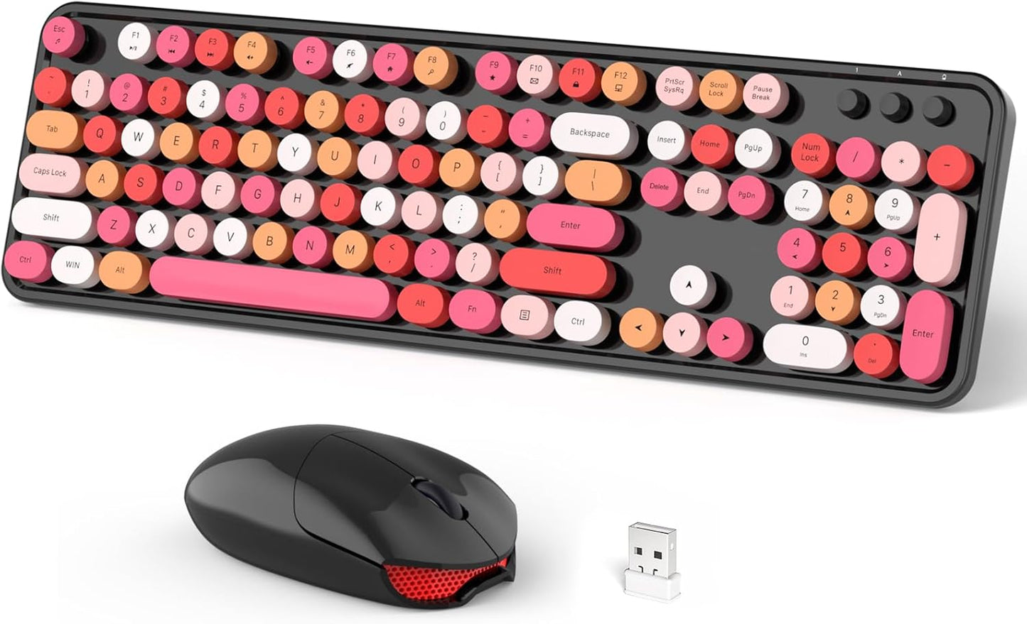 Fast Typing Anywhere with 2.4 GHz Wireless Combo!
