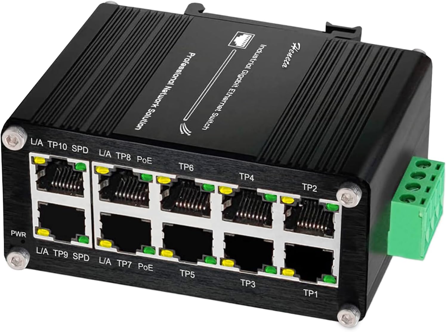 Industrial Hardened 10 Port Gigabit Ethernet PoE+ Switch Review