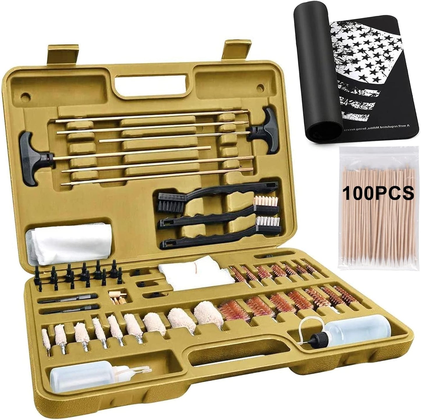 Universal Gun Cleaning Kit for All Caliber Shotgun Pistol Rifle