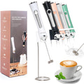 3-Speed Rechargeable Milk Frother - Perfect Foam Fast
