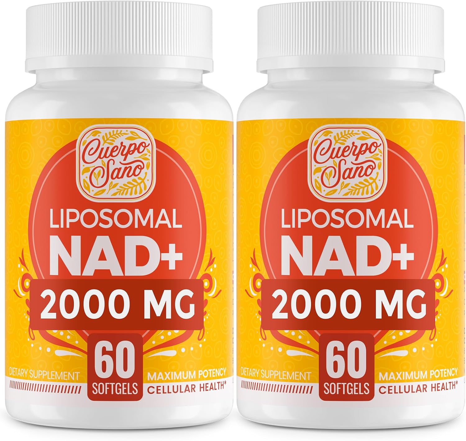 2000 MG NAD Supplement for Cellular Energy and Aging Defense