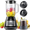 GDOR 52 Oz Glass Jar Smoothie Blender - Powerful 700W Countertop