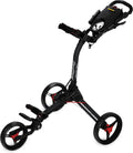 Bag Boy Compact 3 Golf Push Cart - Effortless Mobility