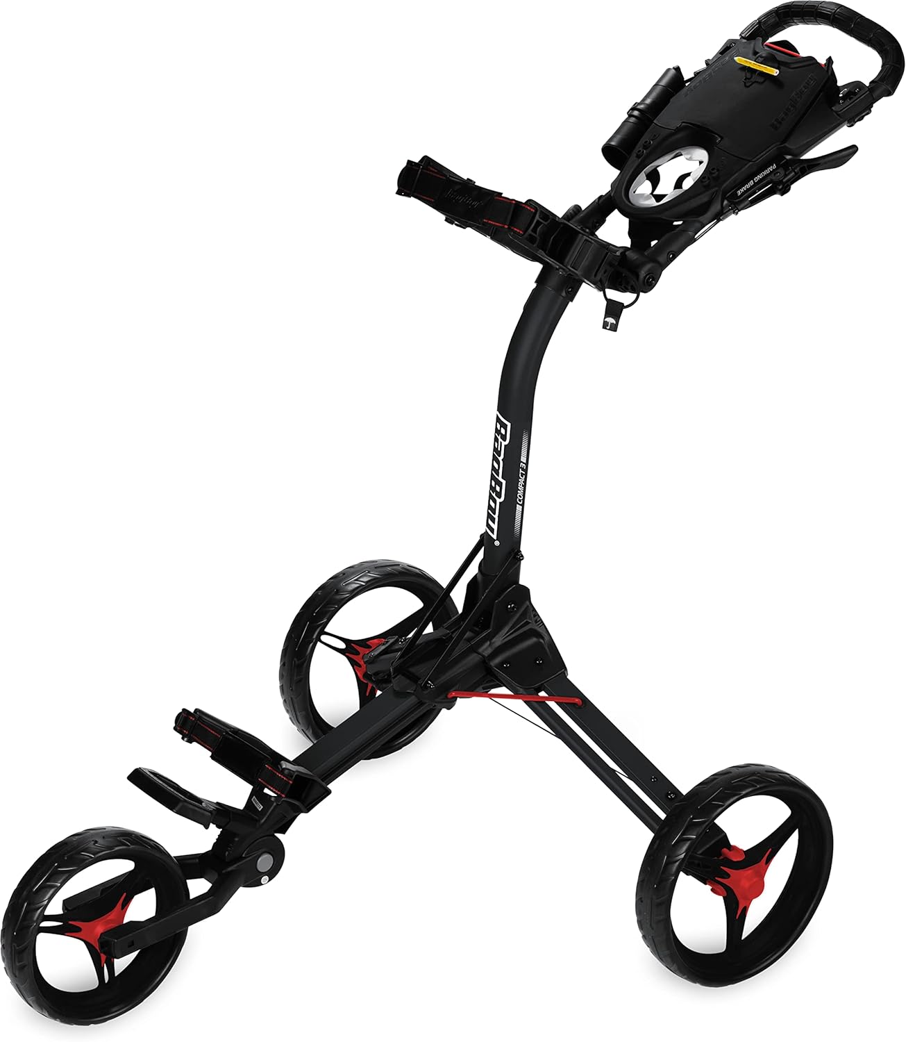Bag Boy Compact 3 Golf Push Cart - Effortless Mobility