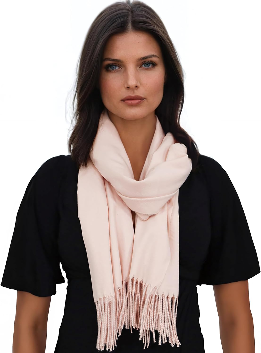 Ocomfly 100% Pashmina Scarf for Women - Ultra Soft and Warm