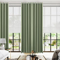KOUFALL 96 Inch Long Curtains Set for Bedroom Blackout Thermal
