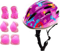 Girl Bike Helmet for Kids - Adjustable Multi-Sport Safety Gear