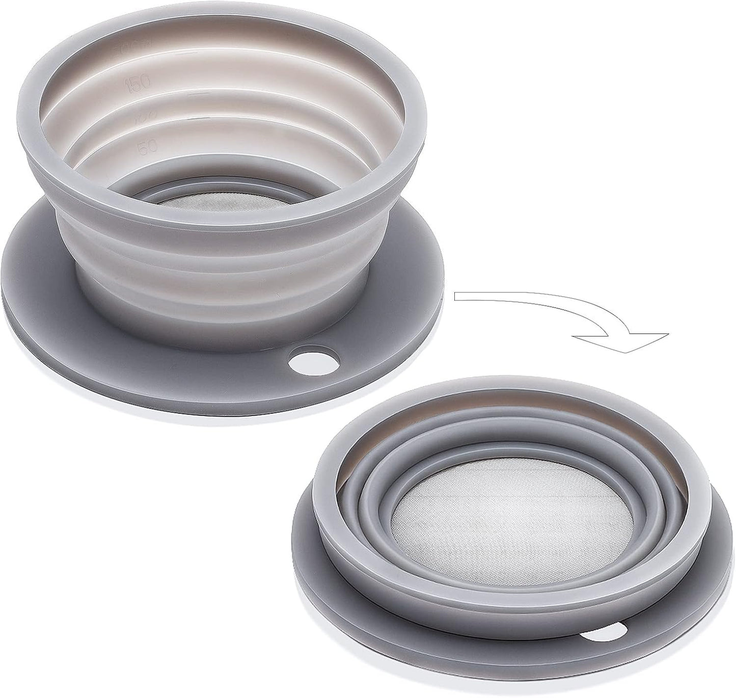 Portable Collapsible Pour Over Coffee Maker