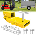 Fork Trailer Hitch Attachment 2ft Forklift Ball Hitch Receiver - Heavy