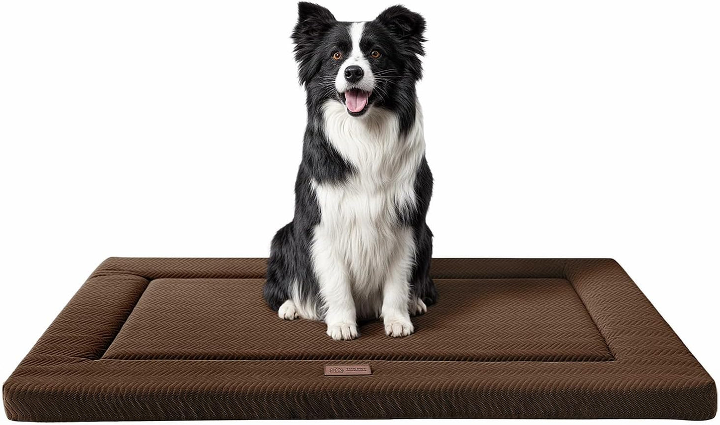 High Resilience Foam Dog Crate Mat for Comfortable Sleep