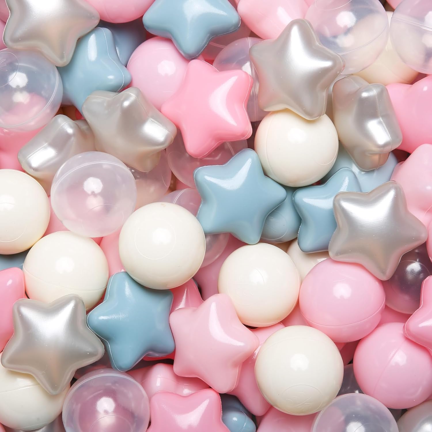 TRENDPLAY Star Ball Pit Balls for Toddlers - Fun & Safe Play
