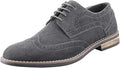 Bruno Marc Men's Urban Suede Leather Lace Up Oxfords - Classic Formal