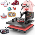 OIIEE 5-in-1 Heat Press Machine 15 x 15 in - Multi-Function Combo