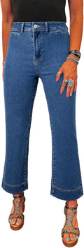 Wide Leg Jeans for Women High Waisted Flare Jeans (Style 4VCZ)