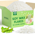 CHILLFLAME Soy Wax Flakes Natural Candle Wax - Pure Organic Wax